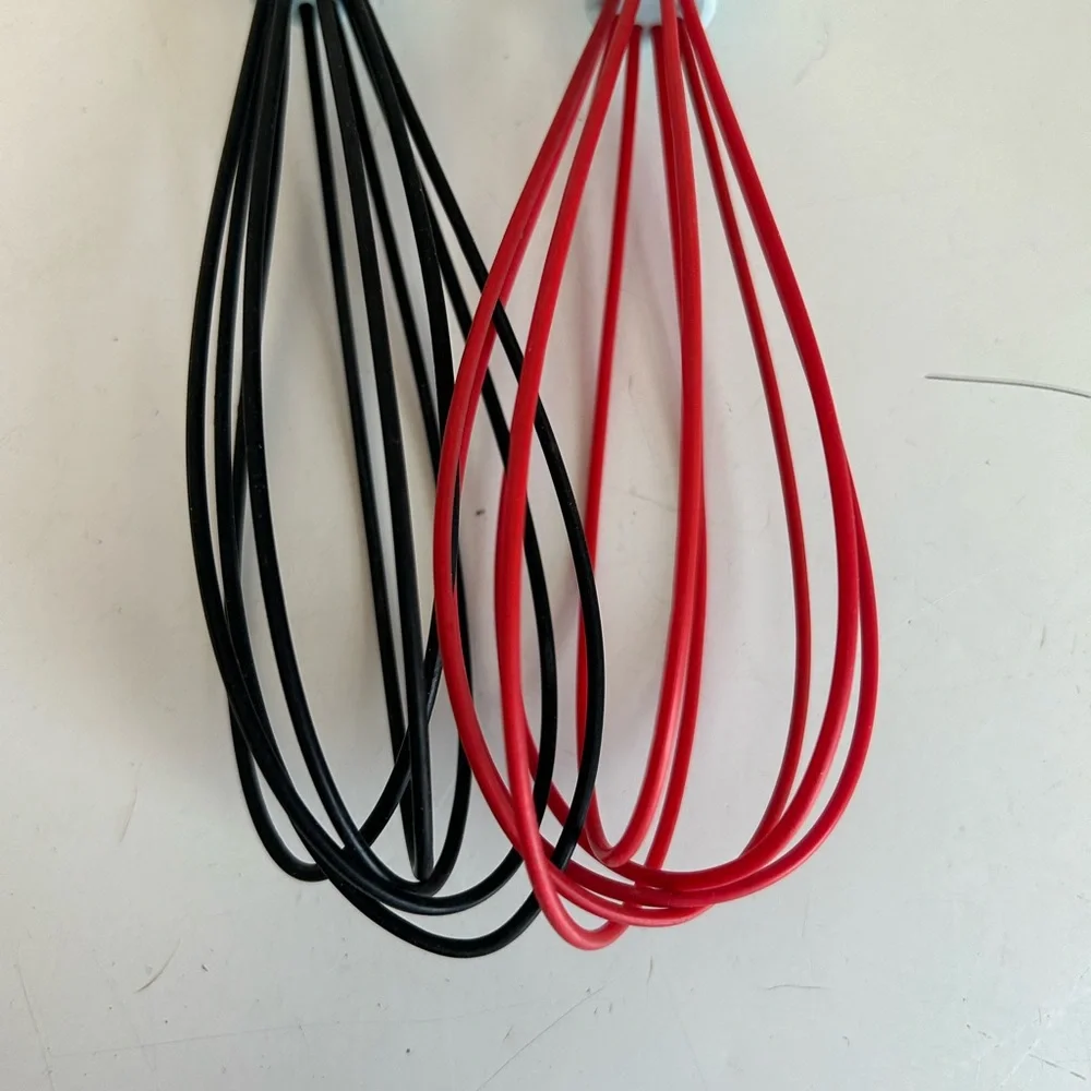 Disney Nightmare Before Christmas 2pc Whisk Set Red Black‎ Jack Skellington